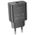 Мережевий Зарядний Пристрій Borofone BA72A Spring 1USB/18W/QC3.0 (Чорний) мережевий зарядний пристрій borofone ba72a spring 1usb/18w/qc3.0 (чорний)