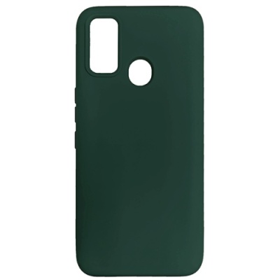 Купить силіконовий чохол soft silicone case для tecno spark 7 - midnight green онлайн
