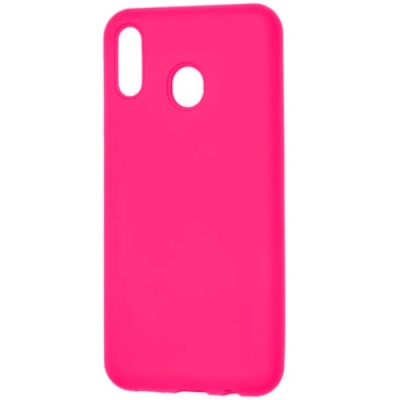 Купить силіконовий чохол nano silicone для samsung m205 galaxy m20 - rose red онлайн