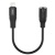 перехідник xo nbr181a lightning male + 3.5 (female) (чорний) 