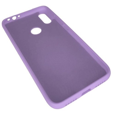 Купить силіконовий чохол soft silicone case для xiaomi redmi 7 - light violet онлайн