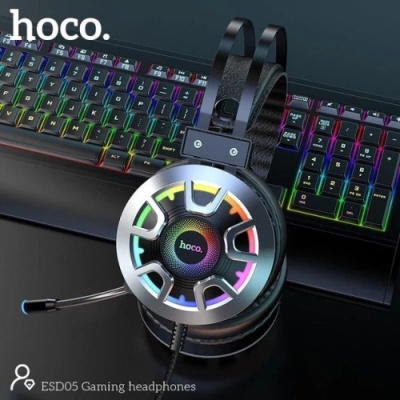навушники для комп'ютера hoco esd05 (чорний) 