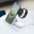 безпровідний зарядний пристрій xo wx023 3 в 1 (iphone+iwatch+airpods) (білий) 