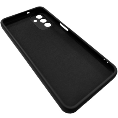 Купить силіконовий чохол soft silicone casevsmagnet ring для samsung a047 galaxy a04s - black онлайн