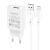 мережевий зарядний пристрій borofone ba68a 1usb/2.1a + (usb - microusb) (білий) 