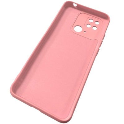 Купить чохол original soft full case hq with frame для xiaomi redmi 10c - pink онлайн