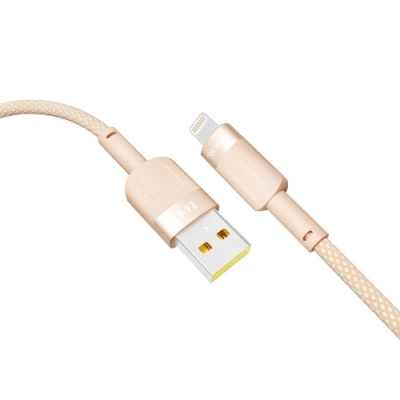 кабель ridea rc-cp43 colorpro usb - lightning 12w 1.2m (помаранчевий) 