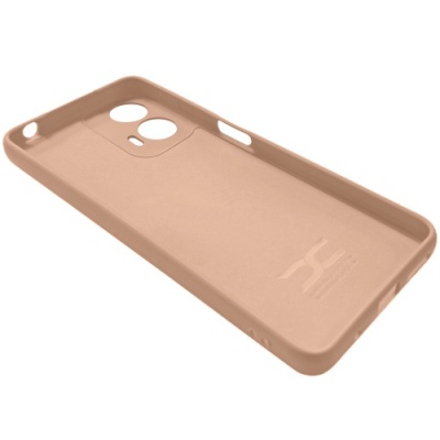 Купить силіконовий чохол soft silicone case для motorola g04/g04s/g24/e14 (пудра) онлайн