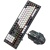 клавіатура і миша xo kb-06 mixed color luminous mechanical (чорний мікс) 