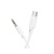 кабель aux borofone bl18 3.5mm(male) - type-c(male) 1m (білий) 
