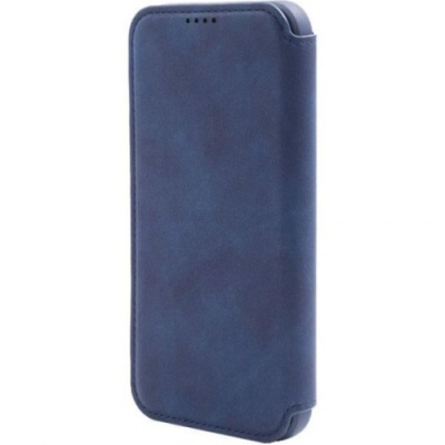 Купить чохол-книжка fitow leather для apple iphone 12 mini - dark blue онлайн