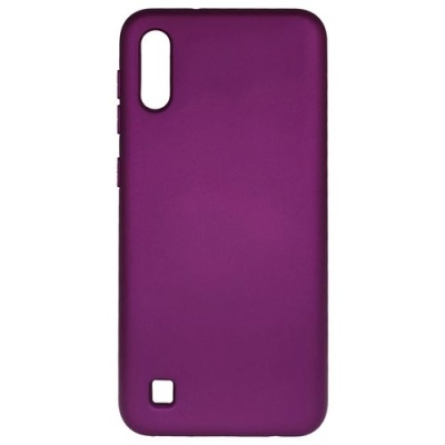 Купить силіконовий чохол soft silicone case для samsung a105 galaxy a10 - purple онлайн