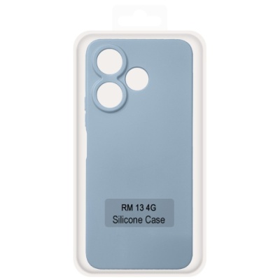 Купить чохол soft silicone case full для xiaomi redmi 13 4g/poco m6 4g (світло-синій) онлайн