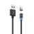 кабель skydolphin s59v magnetic usb - microusb 2.4a/1m (чорний) 
