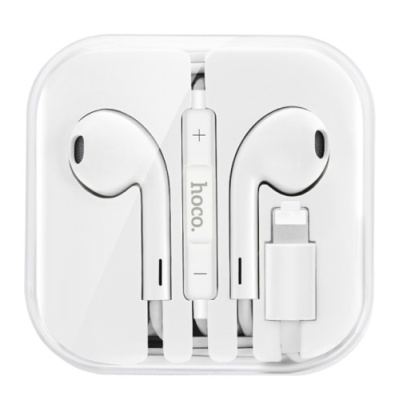 навушники hoco l7 plus lightning bluetooth connection (білий) 