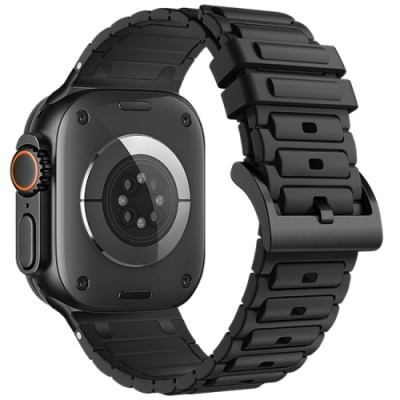 ремінець hoco wa35 для apple watch 1-11/ultra (42/44/45/49mm) (black) 