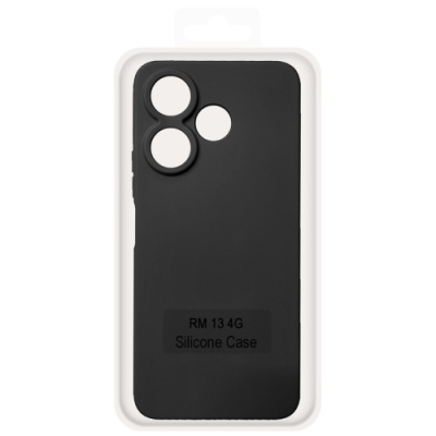 Купить чохол soft silicone case full для xiaomi redmi 13 4g/poco m6 4g (чорний) онлайн