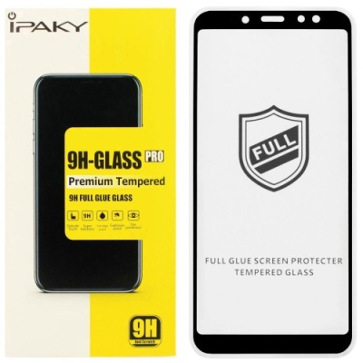 захисне скло ipaky для samsung a600 galaxy a6 2018 (чорний) 