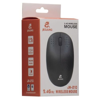 мишка бездротова jeqang jw-210 black 