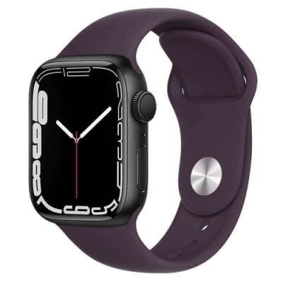 ремінець hoco wa01 для apple watch 1-11/ultra (42/44/45/49mm) (11 crimson cherry) 