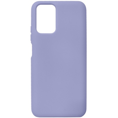 Купить силіконовий чохол soft silicone case для xiaomi redmi note 10/note 10s/poco m5s - light violet онлайн