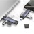 Картрідер HOCO HB56A (USB/Lightning) 3in1 (сірий) картрідер hoco hb56a (usb/lightning) 3in1 (сірий)