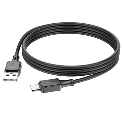 кабель hoco x101 silicone usb - type-c 3.0a/1m (чорний) 