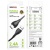 кабель borofone bx121 usb - microusb 2.4a/1м (чорний) 