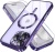 Чохол TPU Metallic Full Camera with Magsafe для Apple iPhone 16 Pro (Dark Purple) Купить чохол tpu metallic full camera with magsafe для apple iphone 16 pro (dark purple) онлайн