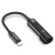 перехідник hoco ls6 tanco lightning - aux (3.5mm) (чорний) 