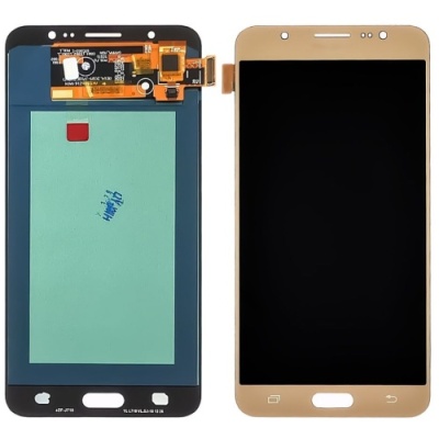 дисплей для samsung j710 galaxy j7 (2016) з золотим тачскріном oled