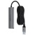 USB HUB ACEFAST J17 4in1 (сірий) usb hub acefast j17 4in1 (сірий)