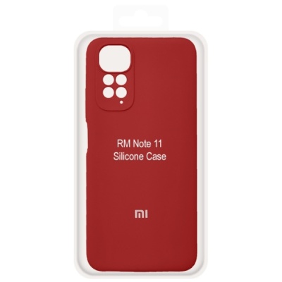Купить чохол original soft full case hq with frame для xiaomi redmi note 11/note 11s - red онлайн