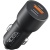 Автомобільний Зарядний Пристрій Ridea RCC-47110 QPow Pro 1USB/1USB-C PD/QC 47.5W (Чорний)