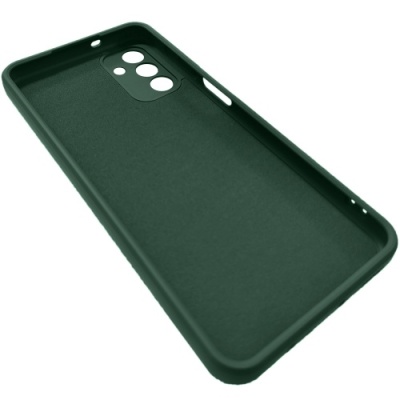 Купить силіконовий чохол soft silicone casevsmagnet ring для samsung a047 galaxy a04s - dark green онлайн