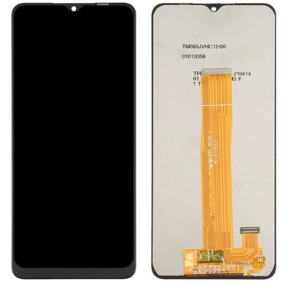 дисплей для samsung a032 galaxy a03 з чорним тачскріном (original prc)
