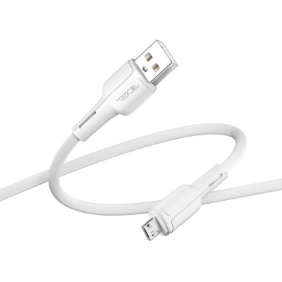 кабель ridea rc-co10 commonpro 60w usb - microusb 3a/1m (бiлий) 