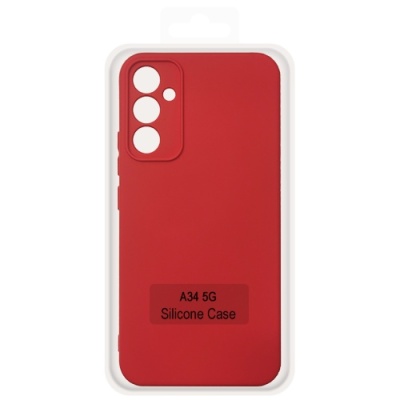 Купить чохол soft silicone case full для samsung a346 galaxy a34 5g (red) онлайн