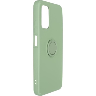 Купить силіконовий чохол soft silicone casevsmagnet ring для xiaomi redmi 9t/poco m3 - green онлайн