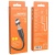 кабель borofone bx41 amiable magnetic usb - lightning 2.4a/1m (чорний) 
