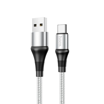 кабель hoco x50 excellent usb - type-c 3.0a/1m (сірий) 