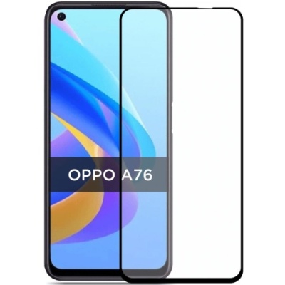 захисне скло ipaky для oppo a76 (чорний) 
