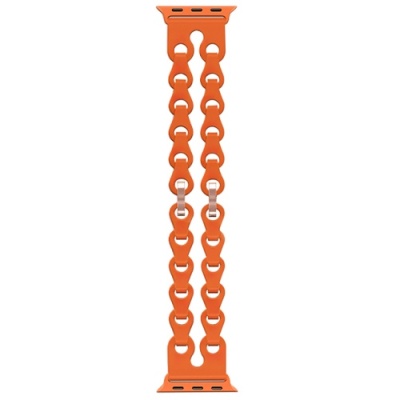 ремінець hoco wa26 для apple watch 1-11/ultra (42/44/45/49mm) (orange) 