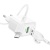 Мережевий Зарядний Пристрій Borofone BAS42A 1USB/18W/QC3.0 + (USB - MicroUSB) (Білий) мережевий зарядний пристрій borofone bas42a 1usb/18w/qc3.0 + (usb - microusb) (білий)