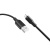 кабель ridea rc-m124 soft silico usb - type-c 3a/1m (чорний) 