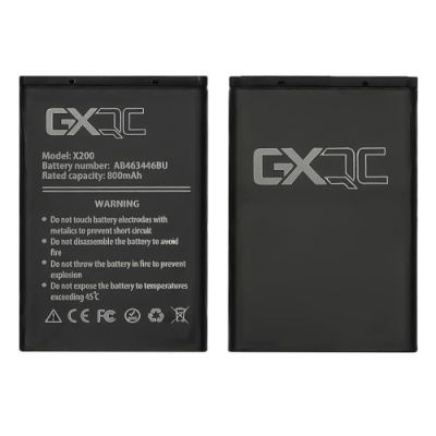 акумулятор gx для samsung x200 ab463446bu, b110/ b130/ c140/ c160/ c240/ c300/ c3010/ c3520/ c5010
