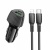 Автомобільний Зарядний Пристрій Borofone BZ31C 1Type-C/30W/PD + 1USB/18W/QC3.0 + (Type-C - Lightning) (Чорний)