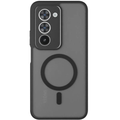 Купить чохол matte guard magsafe case для xiaomi redmi 15 (169.5/80.5/8.4mm) - black онлайн