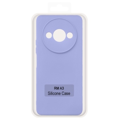 Купить чохол soft silicone case full для xiaomi redmi a3/poco c61 (linen blue/lilac) онлайн