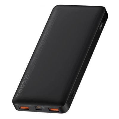 додаткова батарея power bank baseus bipow digital display 20w 10000mah black (ppdml-l01) 